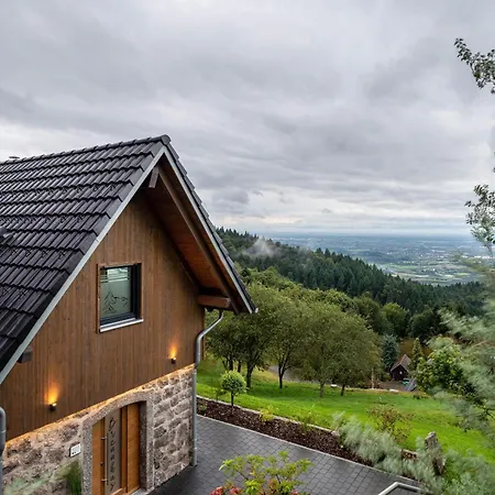 Waldlux Luxus-Chalet Brennhus Kappelrodeck Exterior photo