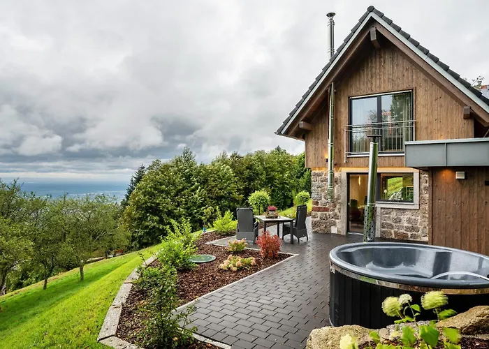 Waldlux Luxus-Chalet Brennhus